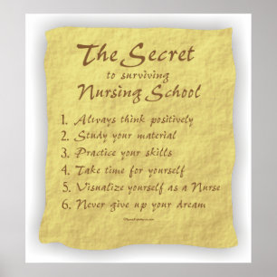 BonafideNurse_-_Secret_to_Surviving_Nursing_School Poster