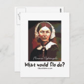 BonafideNurse_-_What_zou_Flo_do Briefkaart (Voorkant / Achterkant)