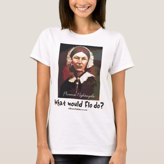 BonafideNurse_-_What_zou_Flo_do T-shirt (Voorkant)