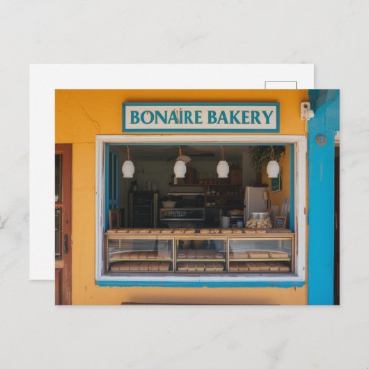 Bonaire bakery briefkaart (Voorkant / Achterkant)