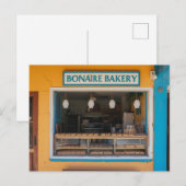 Bonaire bakkerij briefkaart (Voorkant / Achterkant)