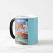 Bonaire bon bini magische mok (Voorkant links)