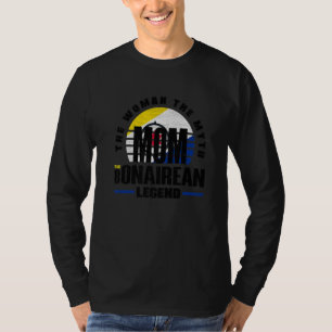 Bonaire Bonairean Bonaire Vlag Moeder T-shirt