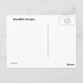 Bonaire boom briefkaart (Achterkant)