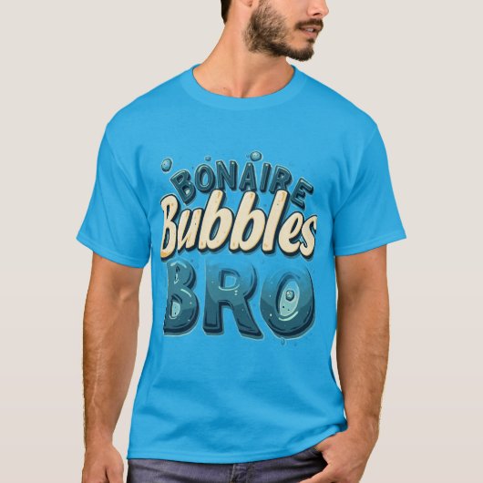 Bonaire borrels bro t-shirt (Voorkant)