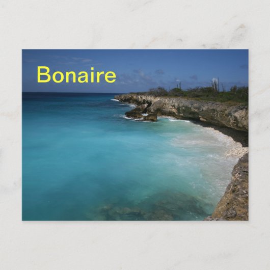 Bonaire briefkaart (Voorkant)
