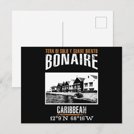 Bonaire Briefkaart (Voorkant / Achterkant)