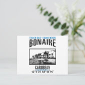 Bonaire Briefkaart (Staand voorkant)