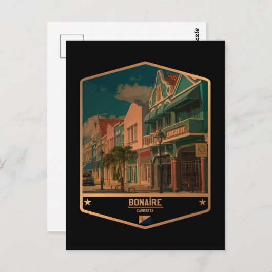 Bonaire Briefkaart (Voorkant / Achterkant)