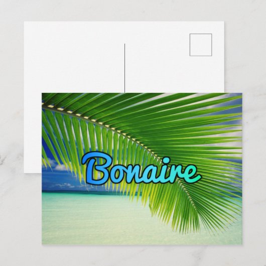 Bonaire Briefkaart (Voorkant / Achterkant)