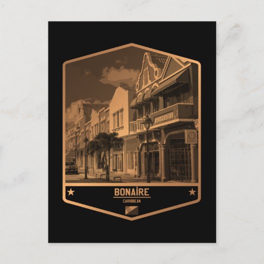 Bonaire Briefkaart (Voorkant)