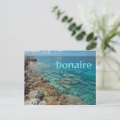 Bonaire bries briefkaart (Staand voorkant)