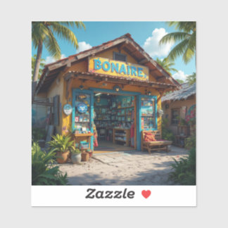 Bonaire cadeauwinkel sticker