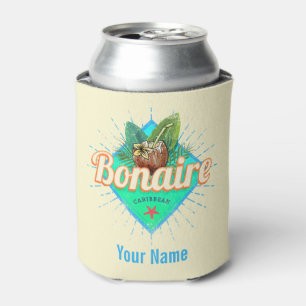 Bonaire Caraïbisch retro vakantie eiland Blikjeskoeler