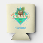 Bonaire Caraïbisch retro vakantie  eiland Blikjeskoeler (Achterkant)