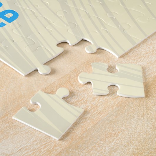 Bonaire Caraïbisch retro vakantie eiland Legpuzzel (Zijkant)