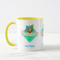 Bonaire Caraïbisch retro vakantie  eiland
