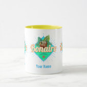 Bonaire Caraïbisch retro vakantie  eiland Mok (Midden)