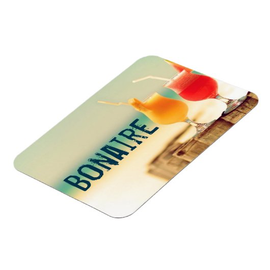 Bonaire cocktails magneet (Linkerzijde)