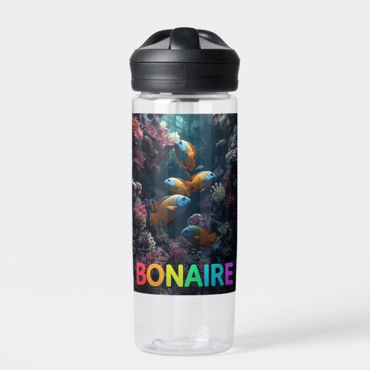 Bonaire coral reef waterfles (Voorkant)
