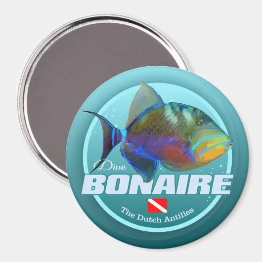 Bonaire (DD2) Magneet (Voorkant / Achterkant)