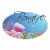 Bonaire decal sticker (Voorkant)