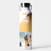 Bonaire duikgroep duiken waterfles (Voorkant)