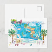 Bonaire Dutch Antilles Caribbean Island Feestdagenkaart (Voorkant / Achterkant)