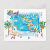 Bonaire Dutch Antilles Caribbean Island Feestdagenkaart (Voorkant)