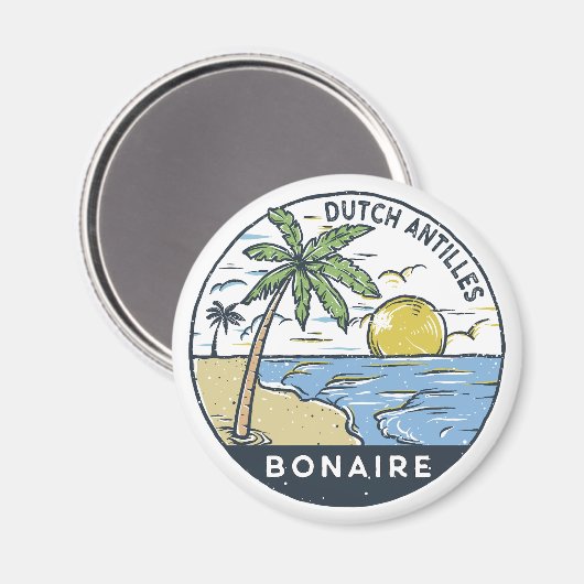 Bonaire Dutch Antilles  Magneet (Voorkant / Achterkant)