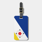 Bonaire eiland vlag Bagage label (Voorkant verticaal)