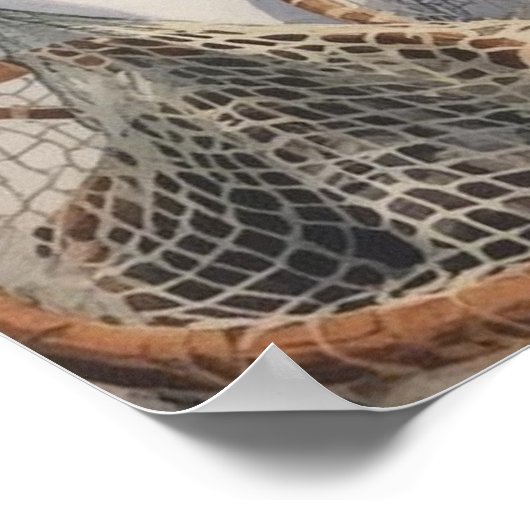 Bonaire fish shack poster (Hoek)