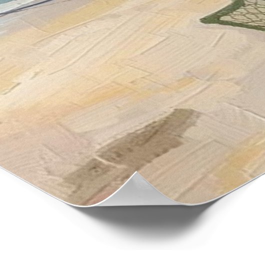 Bonaire fish shack poster (Hoek)