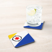 Bonaire Flag Bier Onderzetter (Rechterzijde)