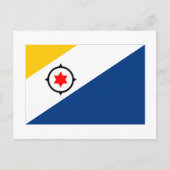 Bonaire Flag Briefkaart (Voorkant)