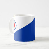 Bonaire Flag Koffiemok (Voorkant links)
