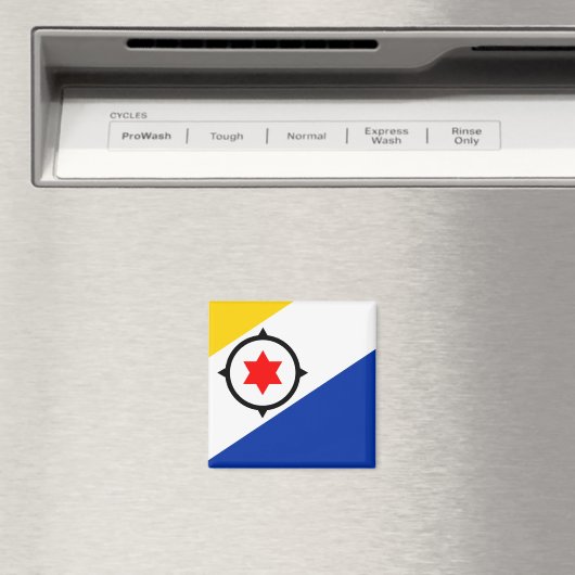 Bonaire Flag Magneet (Insitu (Vaatwasser))