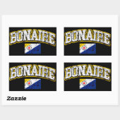 Bonaire Flag Rechthoekige Sticker (Vel)