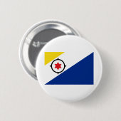 Bonaire Flag Ronde Button 5,7 Cm (Voorkant /achterkant)