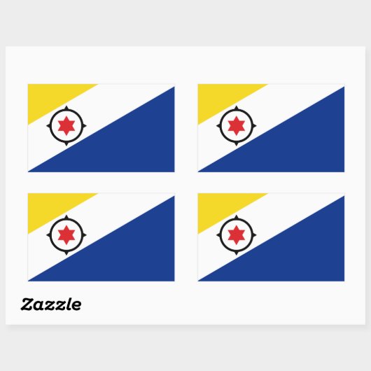 Bonaire Flag Sticker (Vel)