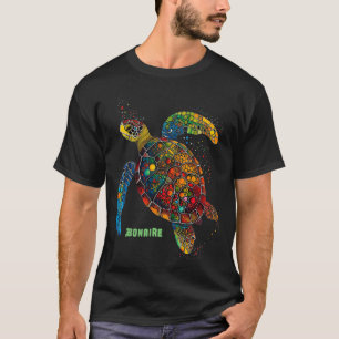 Bonaire ibisch Zee Turtle Scuba Duik Vintage T-shirt