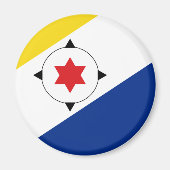 Bonaire Island vlag Magnet (Voorkant)