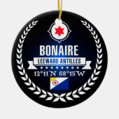 Bonaire Keramisch Ornament (Voorkant)