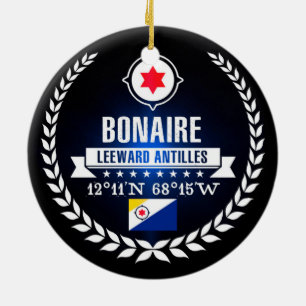 Bonaire Keramisch Ornament