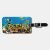 Bonaire koraalrif bagagelabel (Voorkant horizontaal)