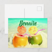 Bonaire kosnoten briefkaart (Voorkant / Achterkant)