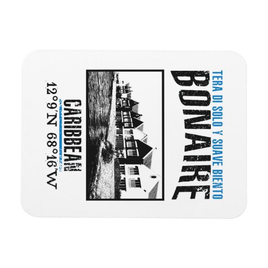 Bonaire Magneet (Horizontaal)