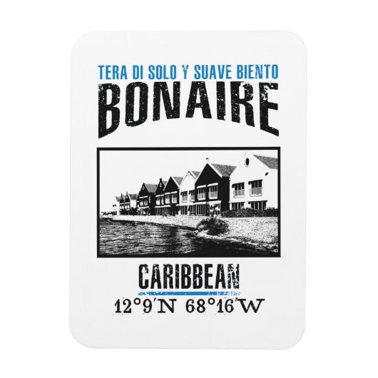 Bonaire Magneet (Verticaal)