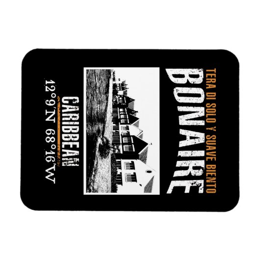 Bonaire Magneet (Horizontaal)