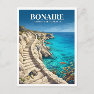 Bonaire Nationaal Marien Park — 1000 Steps Briefkaart